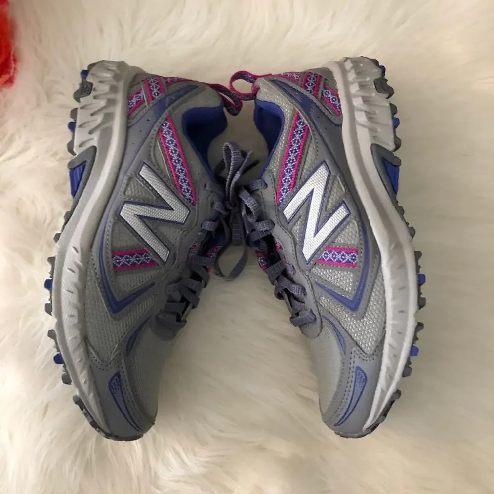 New Balance Grey & Pink Tennis Shoes
